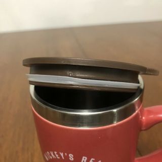 Disney Parks MICKEY ' S REALLY SWELL Coffee Ceramic Travel Mug (Red,  Hipster) 3