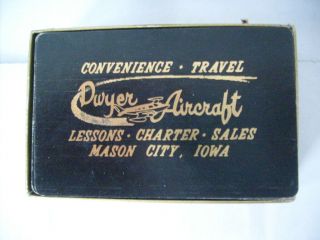 DWYER AIRCRAFT MASON CITY,  IOWA FULL DECK ADVERTISING PLAYING CARDS 2