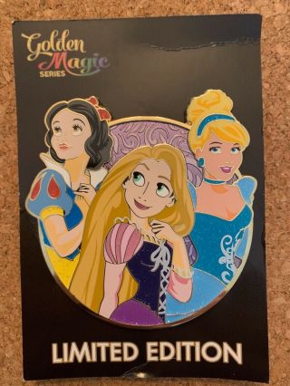 Disney Acme/hotart Golden Magic All Stars Snow White Rapunzel Cinderella Le300
