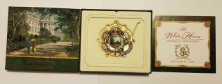 2005 Official White House Christmas Ornament Jag James A.  Garfield 