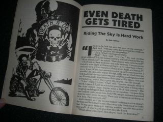 Outlaw Biker Presents Outlaw Legends Booklet 1987 Number 1 3