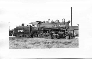 8b712 Rppc 1934/50s At&sf Santa Fe Railroad 2 - 8 - 0 Engine 1916 Ft Worth Texas
