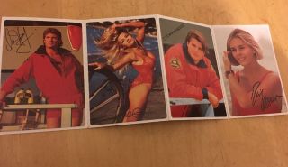 Baywatch Cards & Stickers Set From The 80s 90s Series - Rare Pamela