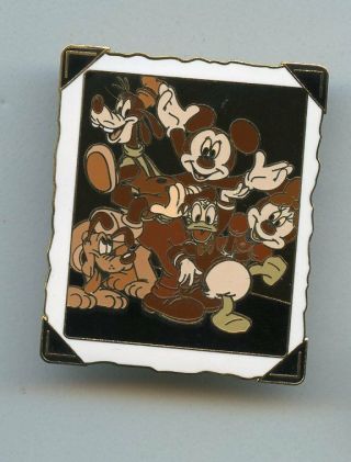 Disney Disneyana Convention Cast Security Donald Pluto Mickey Minnie Photo Pin