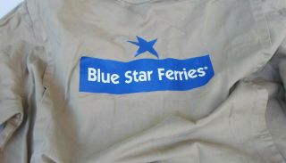 Greece Blue Star Ferries Greek Ferry Boats Ship Engineer Uniform