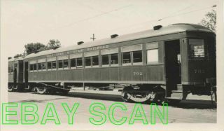 8b003 Rp 1946 Salt Lake & Utah Railroad Trailer 702 Payson Utah