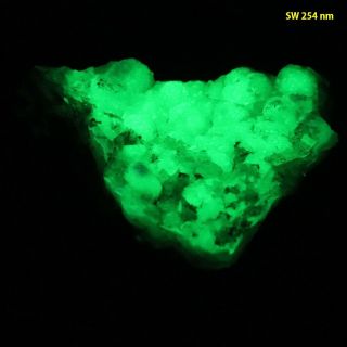 bb: Hyalite Opal from Colorado - Bright Green Fluorescent 5