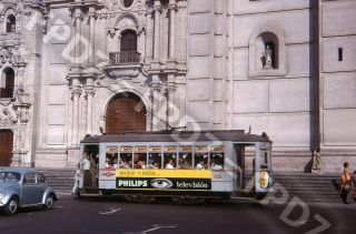 Trolley Slide Lima Peru Cnt 115 Scene;callao;march 1963