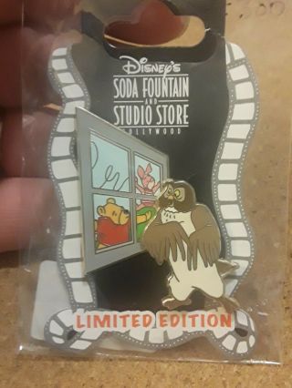Disney Soda Fountain Pin Dssh Owl And Friends Winnie The Pooh Pin Le 300