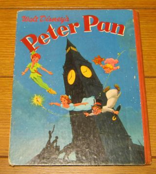 Walt Disney ' s Peter Pan 1953 Great Britain 60 pages RARE 2