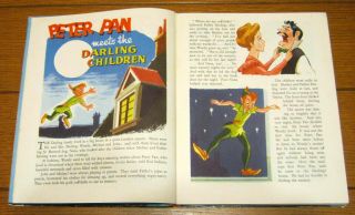 Walt Disney ' s Peter Pan 1953 Great Britain 60 pages RARE 6