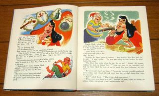 Walt Disney ' s Peter Pan 1953 Great Britain 60 pages RARE 7