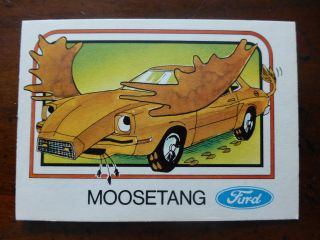 Vintage Mustang 2,  2 Ii King Cobra T - Top Ghia 1974 1975 1976 1977 1978 Card Parts