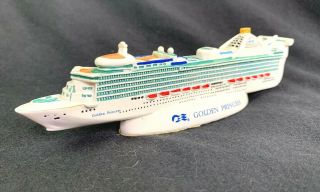 Cruise Lines Ship Golden Princess Model