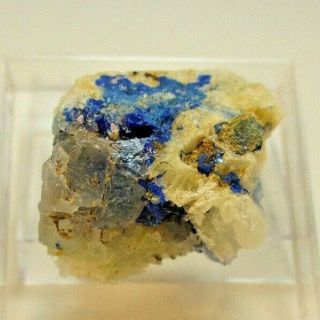 4747 Linarite Mex - Tex Mine Mexico Small Mineral Specimen