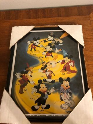 Vintage Mickey Through the Years Poster 8 