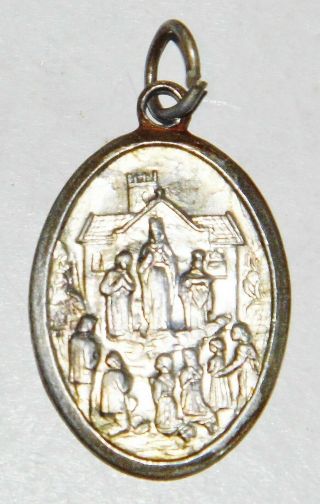 Rare Lady Of Knock Holy Medal Ireland Irish Catholic Virgin Mary Apparition Site