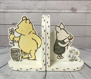 Disney Classic Pooh And Piglet Book Ends