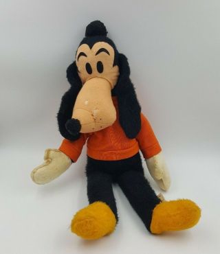 20 " Vintage Walt Disney Characters Goofy California Stuffed Toys Los Angeles