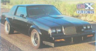1993 Ford Mustang Cobra R Vs 1987 Buick Gnx Road Test Brochure