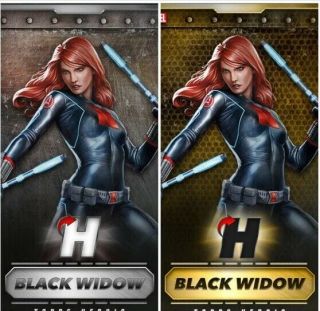 Topps Marvel Collect Digital June 2019 Vip Motion & Heroic Black Widow Set