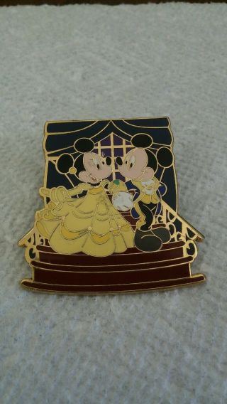 Disney Pin Mickey And Minnie As Disney Couples Beauty And The Beast