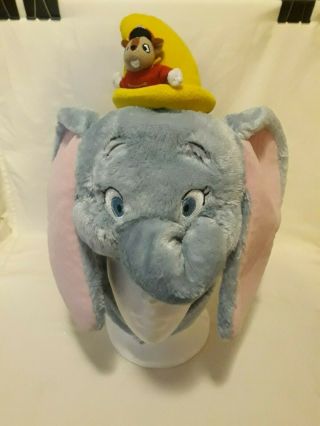 Disney Parks Dumbo Timothy Plush Costume Hat