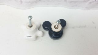 Disney Mickey Mouse Ceramic Drawer Pull Glove Ears 2