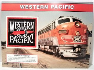 Western Pacific Feather River Route Union Pacific Railroad Patch Willabee & Ward