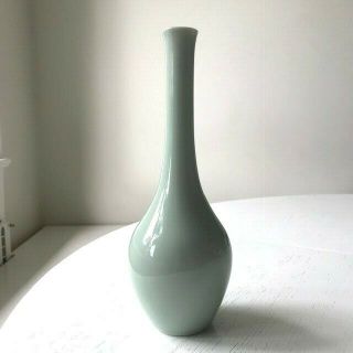 Vintage Gumps Japan Celadon Green Porcelain Bud Vase San Francisco