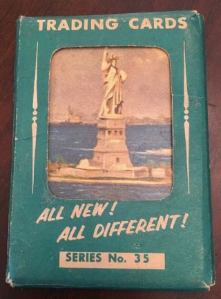 16 Different Vintage Ed - U - Cards Nyc Statue Of Liberty Female Singer Etc