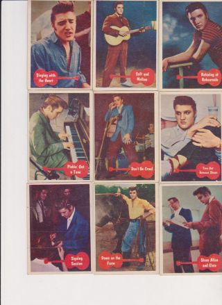 Set Break 1956 Elvis Bubbles Pick One Card/multiple Cards Gloss/no Creases