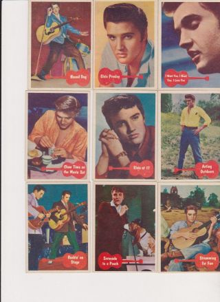 SET BREAK 1956 Elvis Bubbles PICK ONE CARD/MULTIPLE CARDS GLOSS/NO CREASES 3