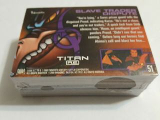 Titan A.  E.  Movie Premium Trading Card Deck Set Cards Inkworks 2000
