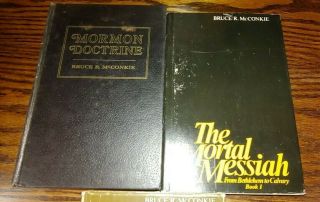 Set of 3 Book by Bruce R.  McConkie - The Mortal Messiah,  Mormon Doctrine - LDS 2