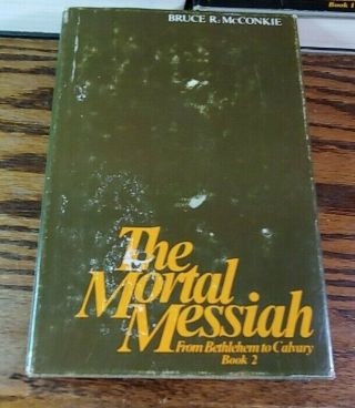 Set of 3 Book by Bruce R.  McConkie - The Mortal Messiah,  Mormon Doctrine - LDS 3