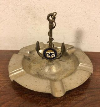 Vintage Ss United States Nautical Ashtray Ocean Liner