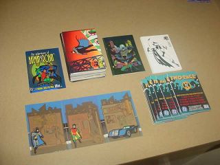 Skybox 1995 The Adventures Of Batman & Robin 90 - Card Set W/ All Chase Cards Mnt