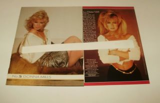 Donna Mills Scrapbook Clippings.