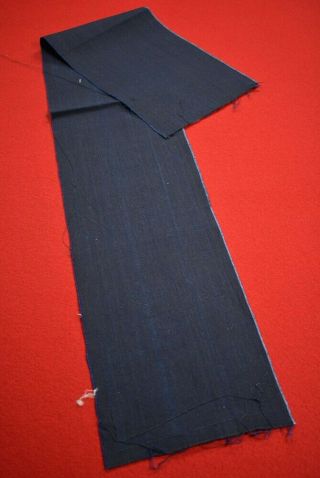 Yq05/50 Vintage Japanese Fabric Cotton Antique Boro Patch Indigo Blue 39 "