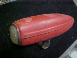 Vintage Delta Winner Bicycle Headlight Torpedo Shape.
