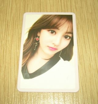 Twice 3rd Mini Album Coaster Lane2 Knock Knock Pink Jihyo Photo Card Official