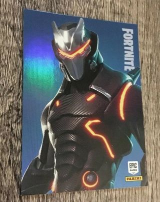 2019 Fortnite By Panini Holo Foil 277 Omega Legendary Outfit Trading Card