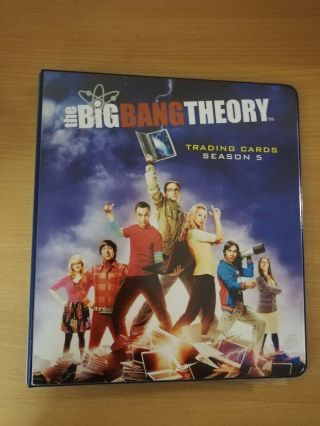 The Big Bang Theory Season 5 Trading Card Binder