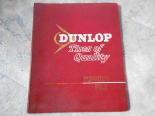 1964 Dunlop Tire Dealer Product File Brochures Info Specs Prices Car Truck Bus