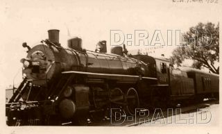 9c629 Rp 1934 Rock Island Railroad 4 - 6 - 2 Locomotive 902 Colorado Springs Co