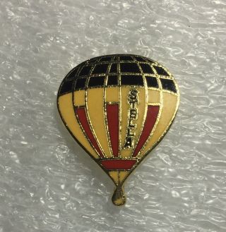 “stella” Vintage Hot Air Balloon Pin Aibf 1984