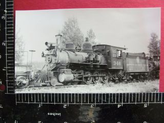 Photo Denver & Rio Grande Western Ng Railroad Locomotive 346 Gunnison Colorado