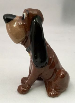 Vintage Hagen Renaker Disney Lady And The Tramp “ Trusty “ RARE Mouth Opening. 4