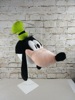 Authentic Disney World Goofy Head Plush Adjustable Adult Hat Souvenir Costume